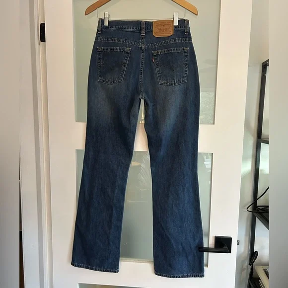 Vintage 516 Levi’s Classic Blue Denim Jeans - size 7  - made in Canada - Picture 5 of 9